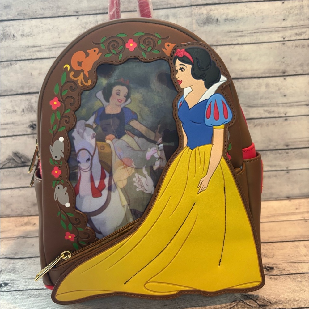 Snow White Lenticular Princess Series Backpack Loungefly
